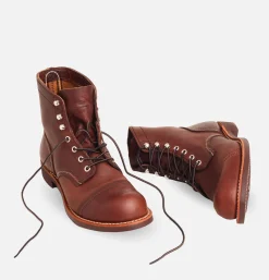 Homme RED WING SHOES Bottes*8111 - Iron Ranger Amber Harness