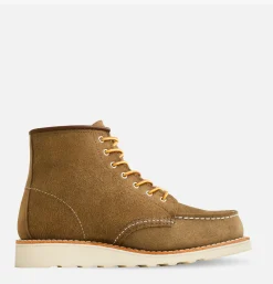 Femme RED WING SHOES WOMEN Bottes*3377 - Moc Toe Femme Olive