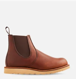 Homme RED WING SHOES Bottes*3190 - Rover Chelsea Boot Amber Harness