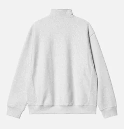 CARHARTT WIP Sweats & Polaires*American Script Half Zip Ash Heather