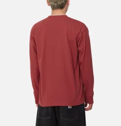 CARHARTT WIP Sweats & Polaires*American Tee Ls Tuscany Red