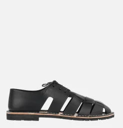 Homme STEVE MONO Sandales*Artisanal Sandal Shoe 10/05 Black