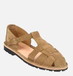 Homme STEVE MONO Sandales*Artisanal Sandal Shoe 10/01 Khaki