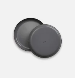 BAREBONES Outdoor*Assiettes Email Set x 2 Grey