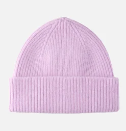 ROBERT MACKIE Gants • Bonnets • Echarpes*Barra Rib Hat French Lilac