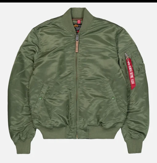 ALPHA INDUSTRIES Blousons & Manteaux*Bomber Ma-1 Vert Sauge