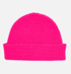 ROBERT MACKIE Gants • Bonnets • Echarpes*Bonnet Barra Neon Pink