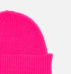 ROBERT MACKIE Gants • Bonnets • Echarpes*Bonnet Barra Neon Pink
