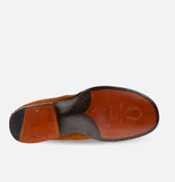 Homme YUKETEN Bottes*Bottes Alan Brown Suede Snuff