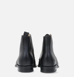 Homme SANDERS Bottes*Bottes B.G.S Punched Cap Gibson Black