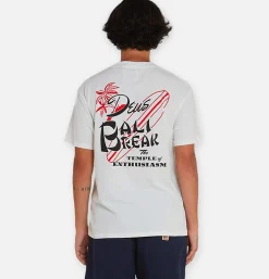 DEUS T-shirts*Breaker Tee Vintage White