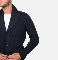 NITTO KNITWEAR Pulls & Cardigans*Cardigan Vasken Navy