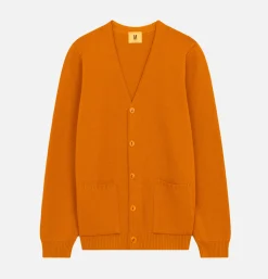 NITTO KNITWEAR Pulls & Cardigans*Cardigan Youri Merino Ocre