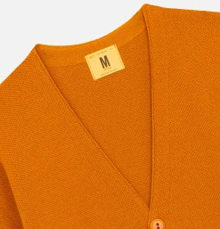 NITTO KNITWEAR Pulls & Cardigans*Cardigan Youri Merino Ocre