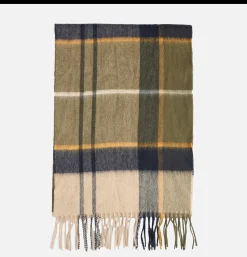 BARBOUR Gants • Bonnets • Echarpes*Carrbridge Scarf Tartan Forest