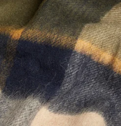 BARBOUR Gants • Bonnets • Echarpes*Carrbridge Scarf Tartan Forest