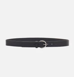 IL BISONTE Ceintures*Ceinture Cowhide Noire