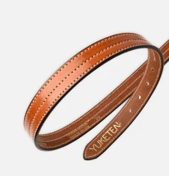 YUKETEN Ceintures*Ceinture Triple Stitched Havana
