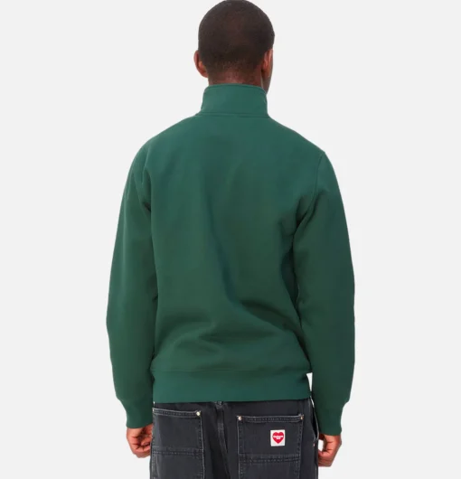 CARHARTT WIP Sweats & Polaires*Chase Neck Zip Sweat Discovery Green