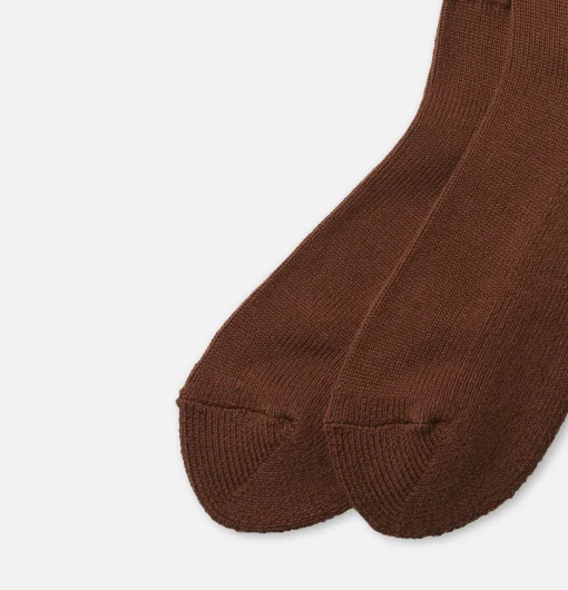 Femme ROTOTO Autres|Chaussettes*Chaussettes Loose Pile Chocolat