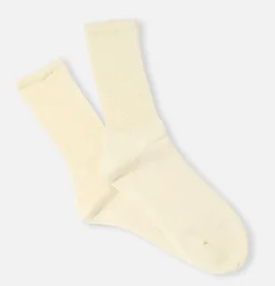 Femme ANONYMOUS ISM Autres|Chaussettes*Chaussettes Pile Crew
