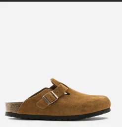 Femme BIRKENSTOCK Sandales|Sandales*Chaussures Boston Mink Suede Normale