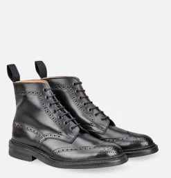 Homme TRICKERS Bottes*Chaussures Stow Black
