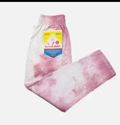 COOKMAN Work Pants*Chef Pant Cabernet Stain Lt Pink