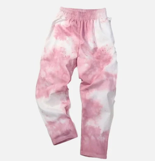 COOKMAN Work Pants*Chef Pant Cabernet Stain Lt Pink
