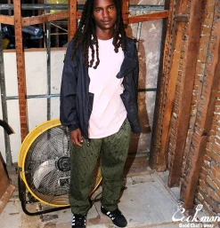 COOKMAN Work Pants*Chef Pant Splash Camo Olive