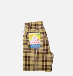 COOKMAN Shorts*Chef Short Tartan Beige