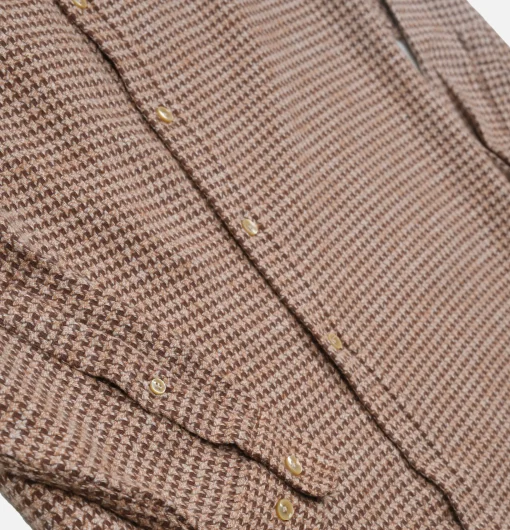 PORTUGUESE FLANNEL Chemises*Chemise Abstract Brown
