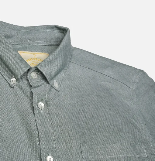 PORTUGUESE FLANNEL Chemises*Chemise Belavista Green