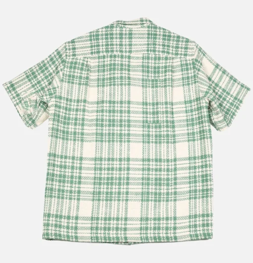 PORTUGUESE FLANNEL Chemises*Chemise Garden Plaid Shirt Green