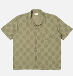 UNIVERSAL WORKS Chemises*Chemise Road Dot Olive