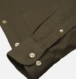 PORTUGUESE FLANNEL Chemises*Chemise Teca Olive