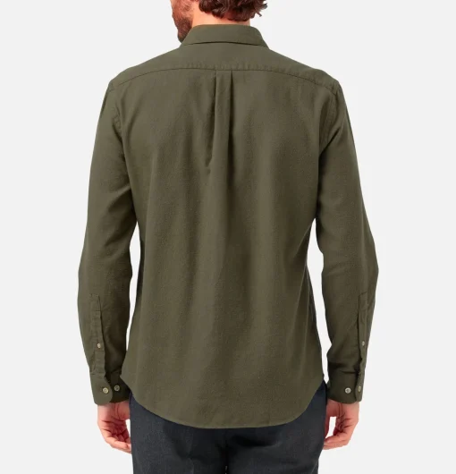 PORTUGUESE FLANNEL Chemises*Chemise Teca Olive