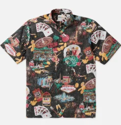 REYN SPOONER Chemises*Chemise 9th Island Black