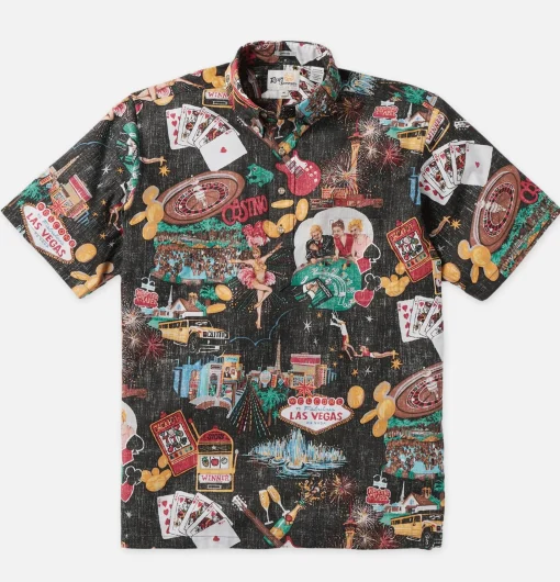 REYN SPOONER Chemises*Chemise 9th Island Black
