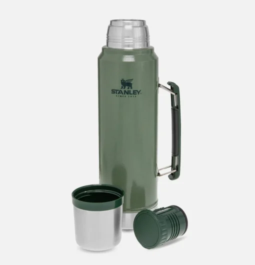 STANLEY 1913 Outdoor*Classic Legendary Bottle 1L Hammertone green
