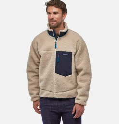 PATAGONIA Sweats & Polaires*Classic Retro X Jacket Natural