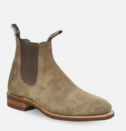 Homme RM WILLIAMS Bottes*Confort Crafstman Lichen Botte Suede