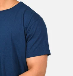 GOOD ON T-shirts*Crew Tee Non Pigmente Lagoon