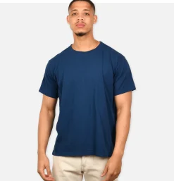 GOOD ON T-shirts*Crew Tee Non Pigmente Lagoon