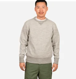 JACKMAN Sweats & Polaires*Crewneck Sweater Heather Grey