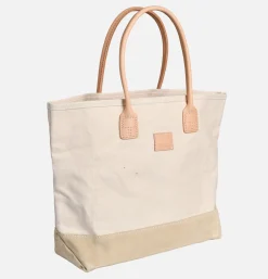 HERITAGE LEATHER COMPANY Tote-bags*Daytote With Vintage Patches