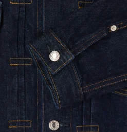 EDWIN Vestes*Denim Jacket 14oz Kurabo Red