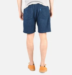 GOOD ON Shorts*Double Pile Short Deep Lagoon