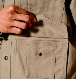 FILSON Vestes*Dry Tin Cruise Gray Khaki