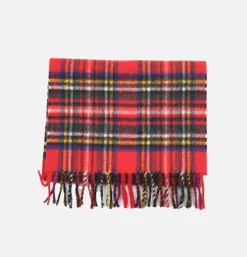 JOSHUA ELLIS Gants • Bonnets • Echarpes*Echarpe Cachemire Tartan Red